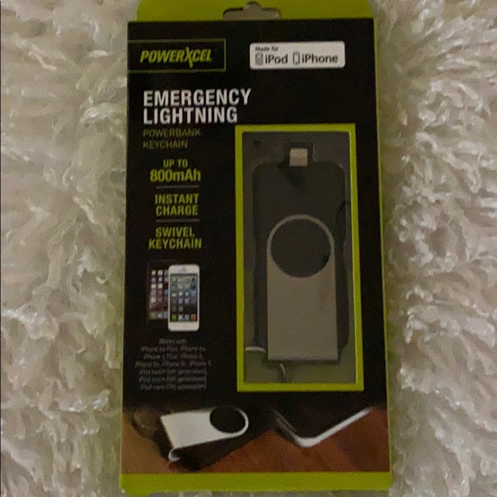 PowerXcel Emergency Micro USB Power Bank Keychain